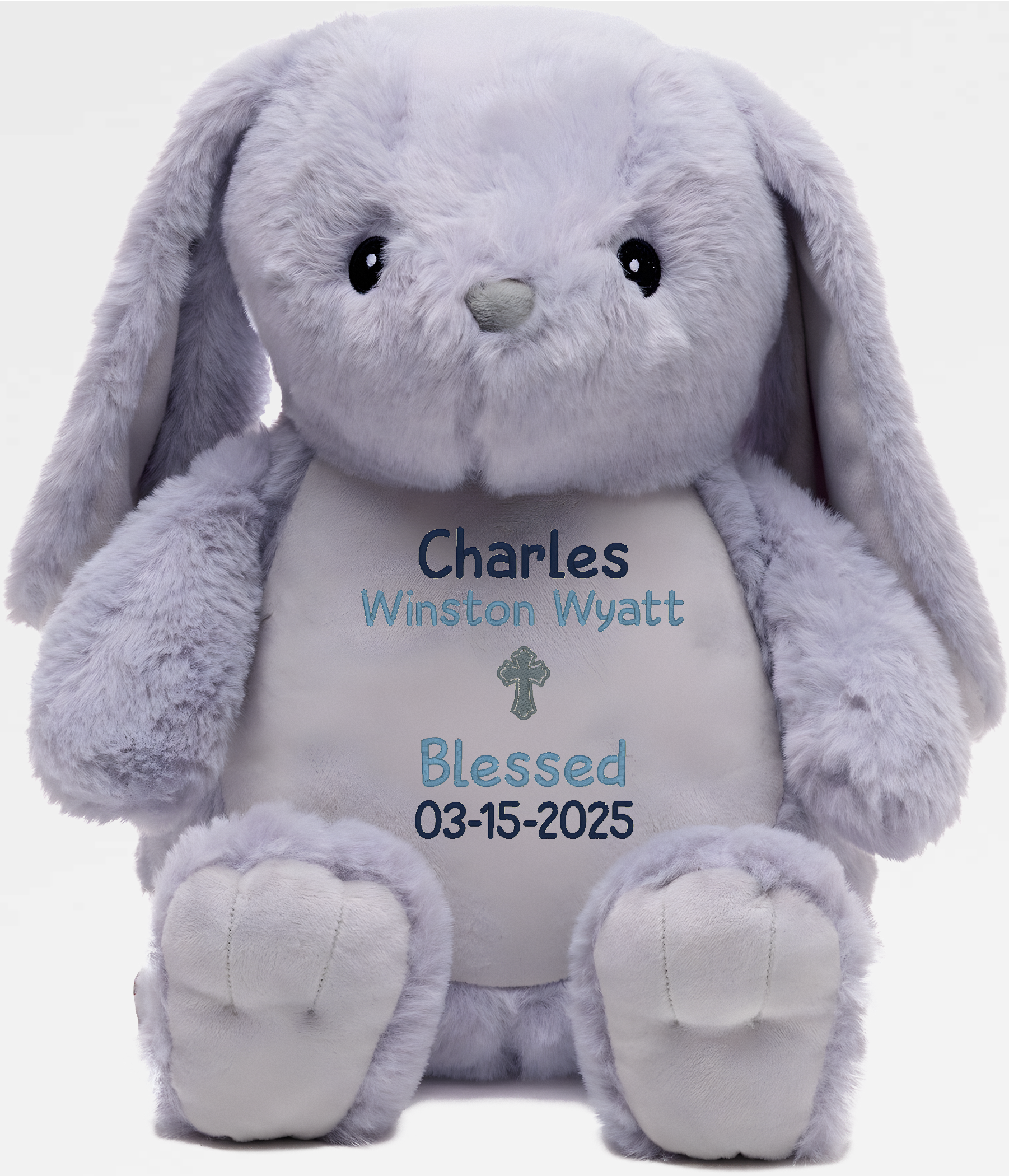 Baptism Grey Bunny